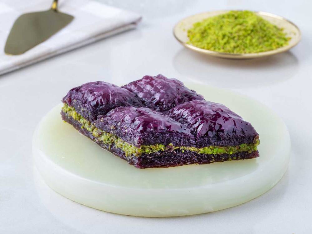 Purple Baklava with Pistachios - 1
