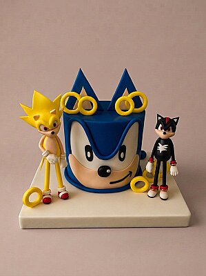 Sonic Karakterli Pasta